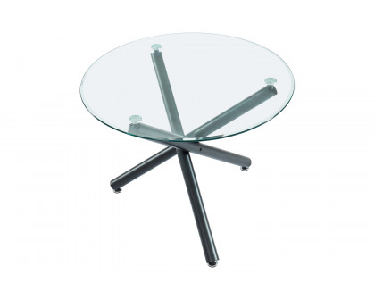 Worldwide - Suzette Round Dining Table in Black