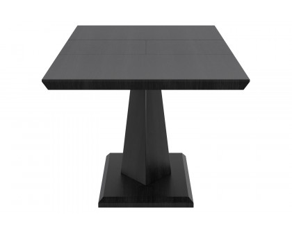 Worldwide Eclipse Dining Table with Extension - Black