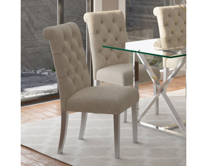 Worldwide - Chloe Side Chair Set of 2