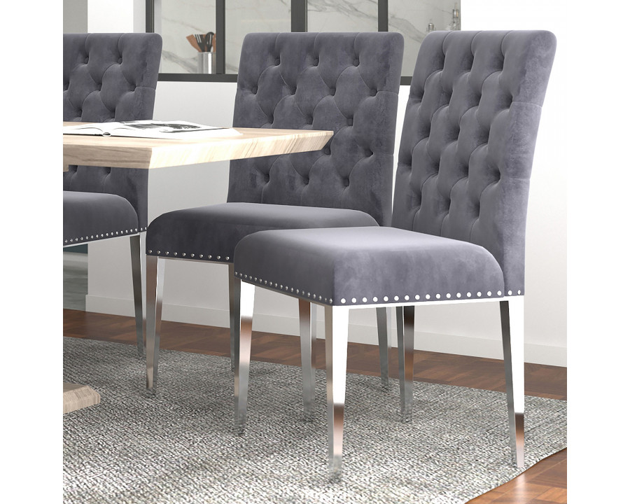 Worldwide - Azul Side Chair Set of 2