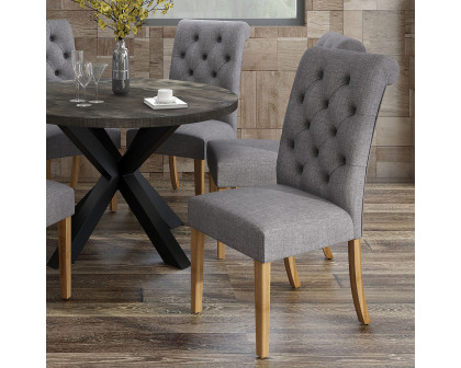 Worldwide - Melia Side Chair Set of 2