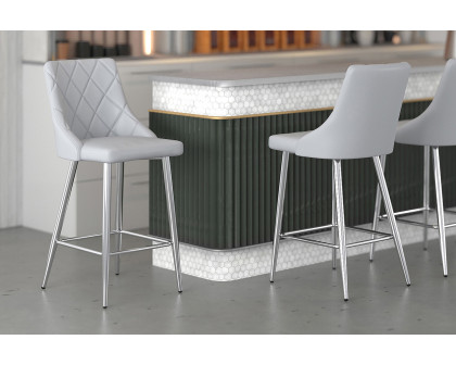 Worldwide - Devo 26" Counter Stool Set of 2