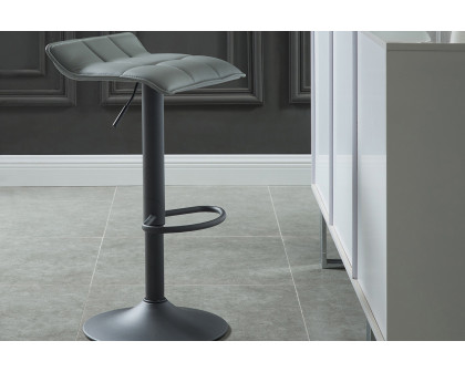 Worldwide - Comet Adjustable Air-Lift Stool Set of 2