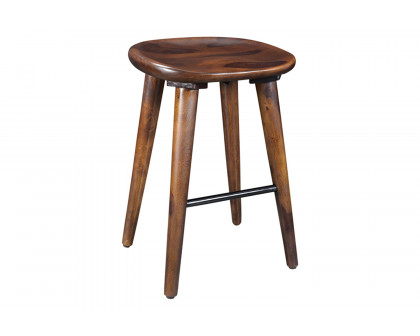 Worldwide™ Tahoe 26" Counter Stool - Walnut