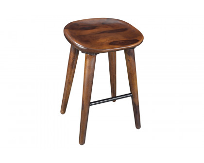 Worldwide™ Tahoe 26" Counter Stool - Walnut