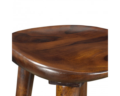 Worldwide™ Tahoe 26" Counter Stool - Walnut