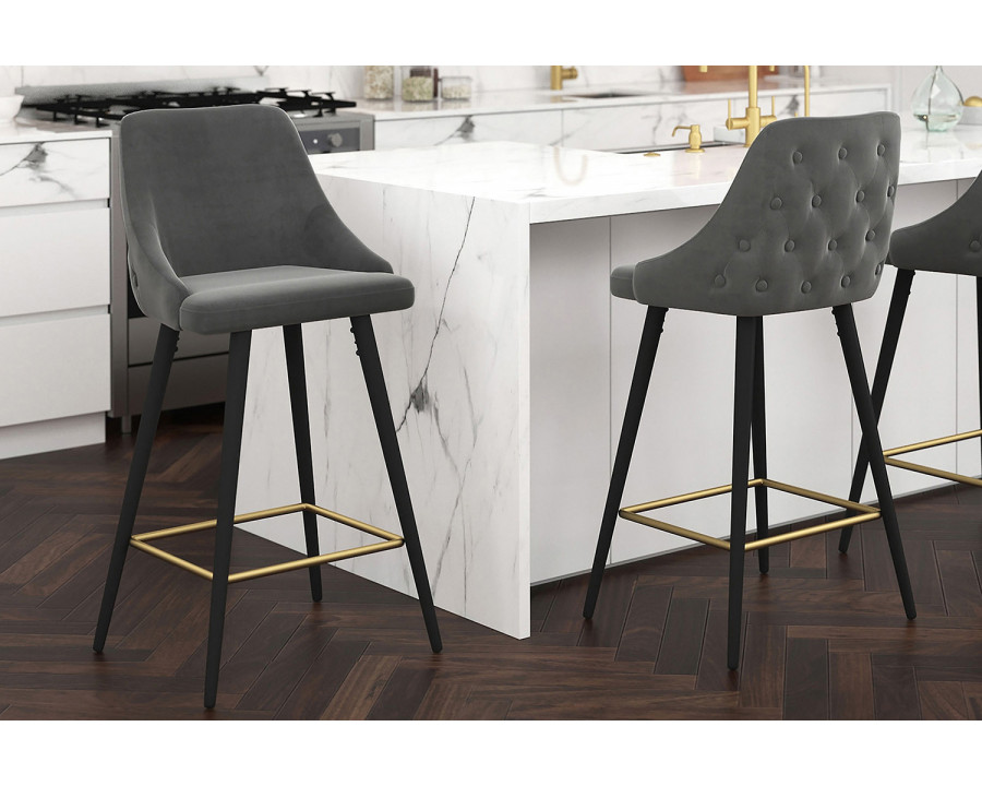 Worldwide - Roxanne II 26" Counter Stool Set of 2