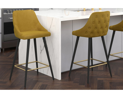 Worldwide - Roxanne II 26" Counter Stool Set of 2