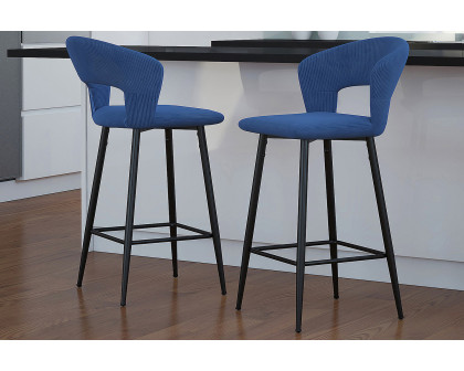 Worldwide - Camille 26" Counter Stool Set of 2