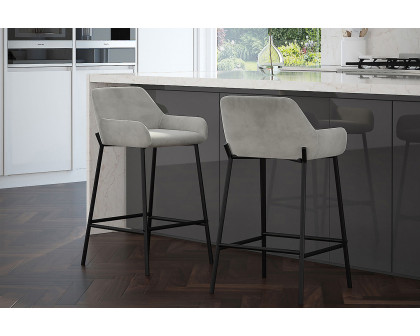 Worldwide - Baily 26" Counter Stool Set of 2