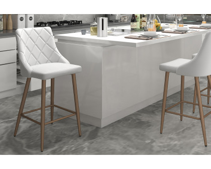 Worldwide - Antoine 26" Counter Stool Set of 2