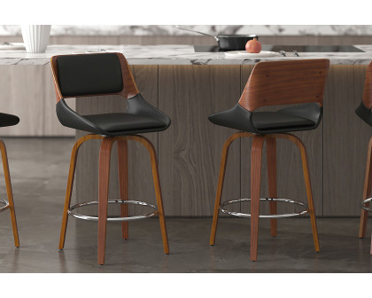 Worldwide - Hudson 26" Counter Stool with Swivel