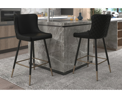 Worldwide - Xander 26" Counter Stool Set of 2