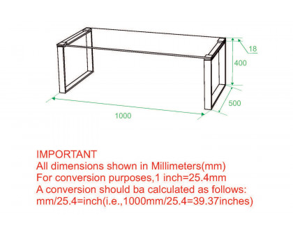 Worldwide - Zevon Rectangular Coffee Table in Silver