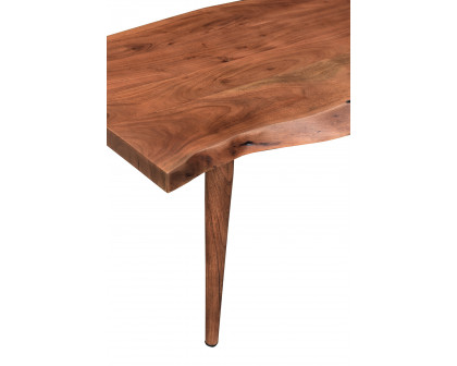 Worldwide - Arnav Rectangular Coffee Table in Walnut