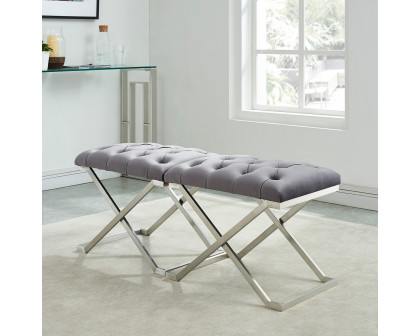 Worldwide Aldo Bench - Gray/Silver