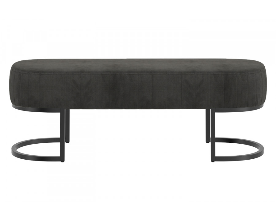 Worldwide Caprese Bench - Charcoal/Black