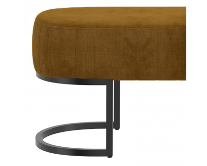 Worldwide Caprese Bench - Mustard/Black