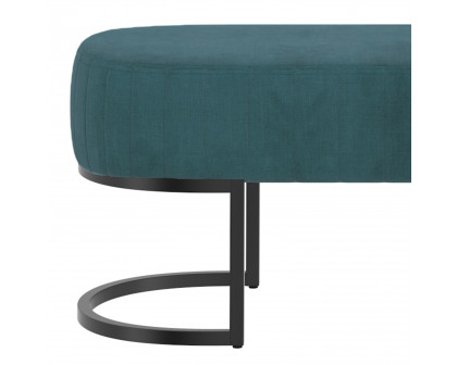 Worldwide Caprese Bench - Teal/Black