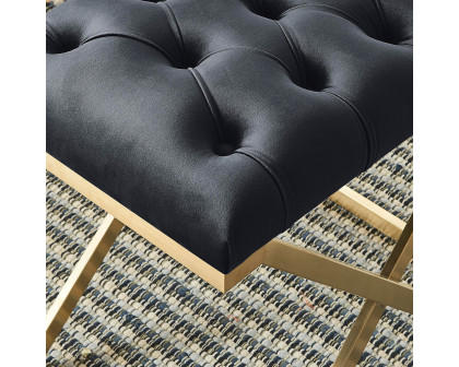 Worldwide Rada Bench - Black/Brushed Gold