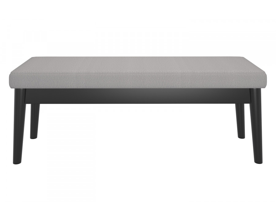 Worldwide Pebble Bench - Gray/Black