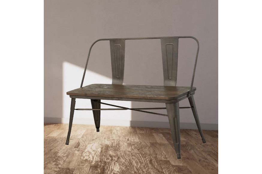 Worldwide™ Modus Bench - Gunmetal