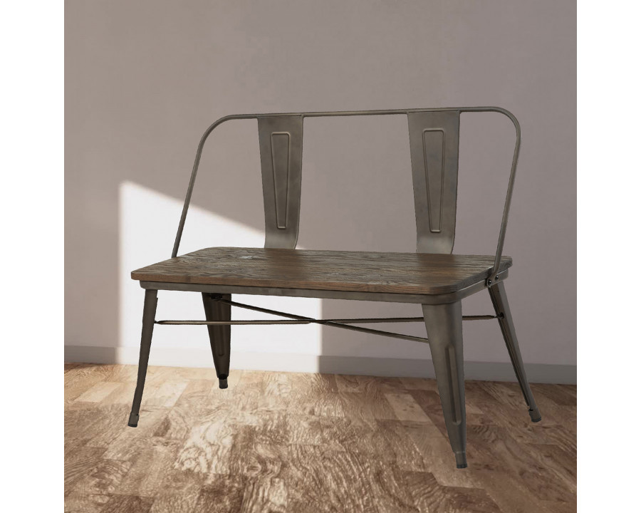 Worldwide Modus Bench - Gunmetal