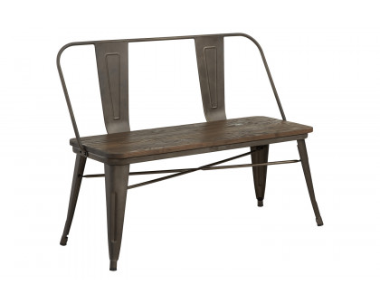 Worldwide™ Modus Bench - Gunmetal