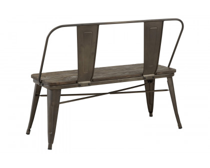 Worldwide™ Modus Bench - Gunmetal