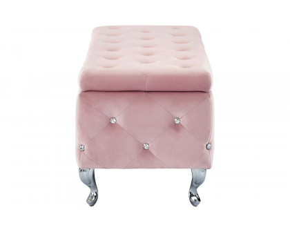 Worldwide - Monique Rectangular Storage Ottoman