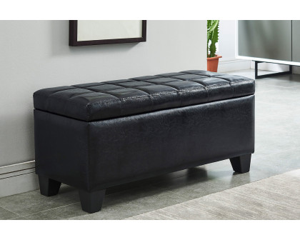 Worldwide - Winston Rectangular Storage Ottoman