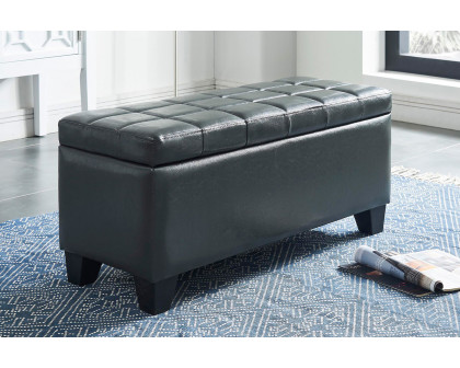 Worldwide - Winston Rectangular Storage Ottoman