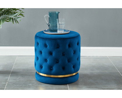 Worldwide - Delilah Round Ottoman