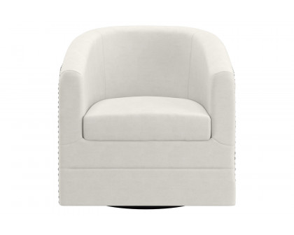 Worldwide™ Velci Accent Chair - Ivory