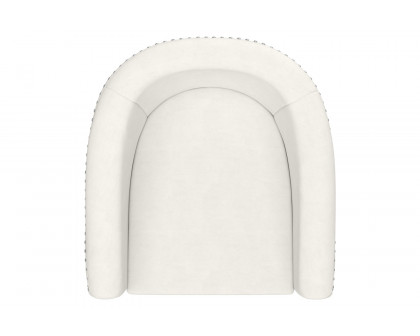 Worldwide™ Velci Accent Chair - Ivory