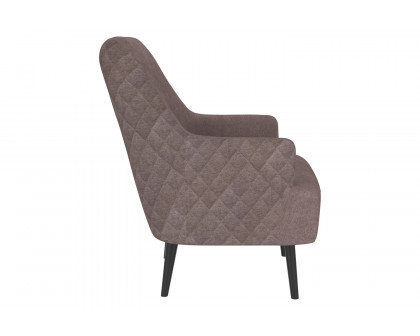 Worldwide Nomi Accent Chair - Gray/Black