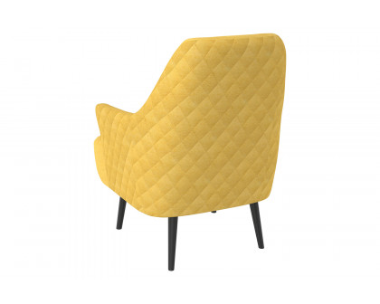 Worldwide Nomi Accent Chair - Mustard/Black