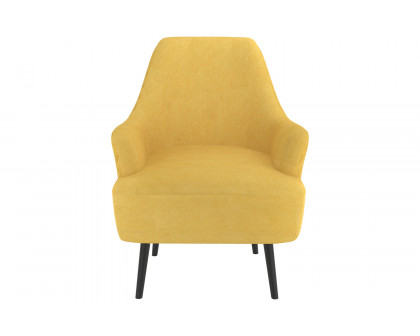 Worldwide Nomi Accent Chair - Mustard/Black