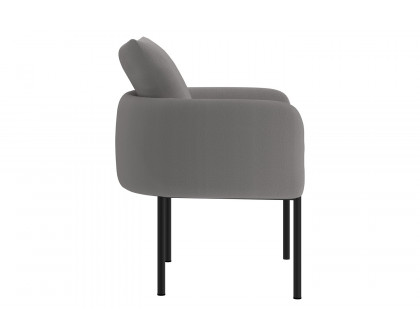 Worldwide™ Zana Accent Chair - Gray/Black