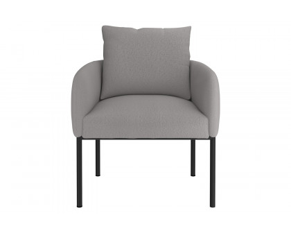 Worldwide™ Zana Accent Chair - Gray/Black