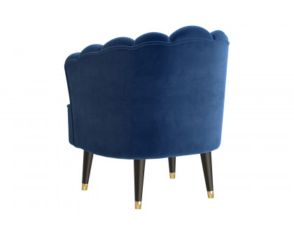 Worldwide Ezra Accent Chair - Blue