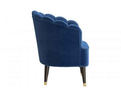 Worldwide Ezra Accent Chair - Blue