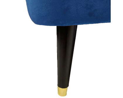 Worldwide Ezra Accent Chair - Blue