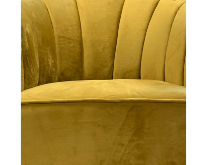 Worldwide™ Ezra Accent Chair - Mustard