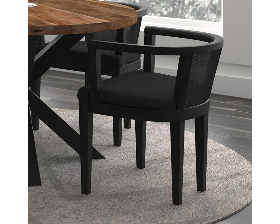 Worldwide Odin Accent/Dining Chair - Charcoal