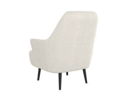 Worldwide Zoey Accent Chair - Crème