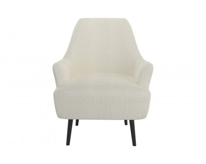 Worldwide Zoey Accent Chair - Crème