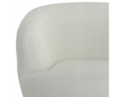 Worldwide Cuddle Accent Chair - White