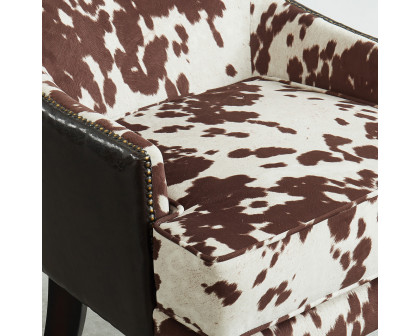 Worldwide Angus Accent Chair - Brown/Coffee