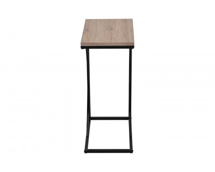 Worldwide Darcy Accent Table - Natural/Black